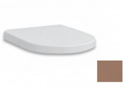 Сидіння з унітазною кришкою ArtCeram File 2.0 SoftClose дюропласт світло-коричневий FLA002 40