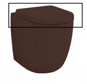 Сиденье с крышкой для унитаза ArtCeram File 2.0 SoftClose дюропласт коричневый FLA002 39
