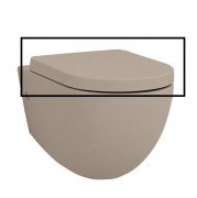 Сиденье с крышкой для унитаза ArtCeram File 2.0 SoftClose дюропласт бежевый FLA002 41