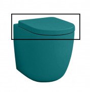 Сиденье с крышкой для унитаза ArtCeram File 2.0 SoftClose дюропласт зеленый FLA002 43