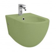 Биде подвесное ArtCeram File 2.0 37х53 см керамика зеленый шалфей FLB001 44;00