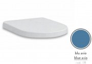 Сиденье с крышкой для унитаза ArtCeram File 2.0 SoftClose дюропласт синий FLA002 38