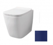 Унітаз для підлоги ArtCeram A16 безободковий 36х52,5 см кераміка синій ASV004 16;00