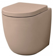 Унітаз для підлоги ArtCeram File 2.0 безободковий 37х53 см кераміка світло-коричневий FLV005 40;00