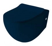 Унітаз підвісний ArtCeram File 2.0 безободковий 37х53 см кераміка темно-синій FLV004 36;00