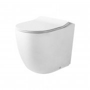 Унітаз підлоговий ArtCeram File 2.0 безободковий 37х53 см кераміка білий FLV005 01;30