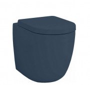 Унітаз для підлоги ArtCeram File 2.0 безободковий 37х53 см кераміка темно-синій FLV005 36;00