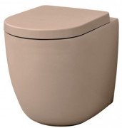 Унитаз напольный ArtCeram File 2.0 безободковый 37х53 см керамика светло-коричневый FLV005 40;00