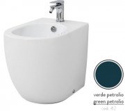 Біде для підлоги ArtCeram File 2.0 37х53 см кераміка синьо-зелений FLB002 42;00