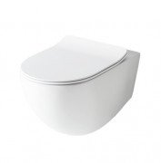 Підвісний унітаз ArtCeram File 2.0 безободковий 37х53 см кераміка білий FLV004 01;30