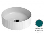 Раковина для ванної кімнати ArtCeram Millerighe Ø44 см кераміка зелений OSL010 43;00