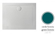 Душовий піддон Artceram Texture 90х72 см зелений кераміка PDR017 43;00