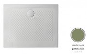 Душовий піддон Artceram Texture 90х72 см кераміка зелена шавлія PDR017 44;00