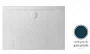 Душовий піддон Artceram Texture 100х80 см кераміка синьо-зелений PDR019 42;00
