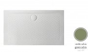 Душовий піддон Artceram Texture 120х70 см кераміка зелена шавлія PDR020 44;00