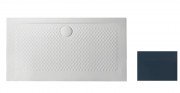 Душовий піддон Artceram Texture 140х80 см кераміка темно-синій PDR022 36;00