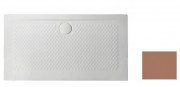Душовий піддон Artceram Texture 140х80 см кераміка світло-коричневий PDR022 40;00
