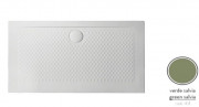 Душовий піддон Artceram Texture 140х80 см кераміка зелена шавлія PDR022 44;00