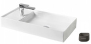 Раковина для ванной ArtCeram Scalino 75х38 см керамика коричневый SCL004 39;00