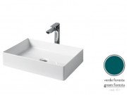 Раковина для ванної кімнати ArtCeram Scalino 55х38 см кераміка зелений SCL002 43;00