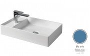 Раковина для ванной ArtCeram Scalino 60х38 см керамика синий SCL003 38;00