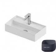 Раковина для ванной ArtCeram Scalino 50х27 см керамика темно-синий SCL006 36;00