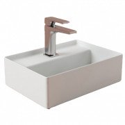 Раковина для ванной ArtCeram Scalino 38х27 см керамика белый матовый SCL005 05;00