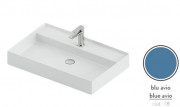 Раковина для ванної ArtCeram Scalino 75х48 см кераміка синій SCL008 38;00