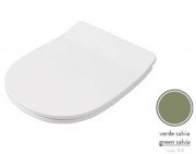 Сиденье с крышкой для унитаза ArtCeram Ten Soft-Close дюропласт зеленый шалфей TEA011 44