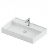 Раковина для ванної кімнати ArtCeram Scalino 75х48 см кераміка білий SCL008 01;00