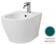 Биде подвесное ArtCeram Ten 36х52 см керамика зеленый TEB004 43;00