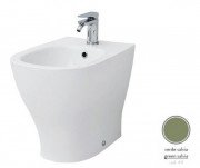 Биде напольное ArtCeram Ten 36х52 см керамика зеленый шалфей TEB001 44;00