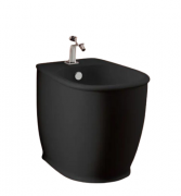 Биде напольное ArtCeram Atelier 37,5х52,5 см керамика черный матовый ATB002 17;00