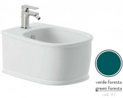 Биде подвесное ArtCeram Atelier 37,5х52,5 см керамика зеленый ATB001 43;00