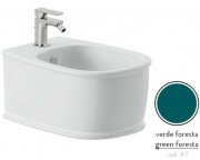 Біде підвісне ArtCeram Atelier 37,5х52,5 см кераміка зелений ATB001 43;00