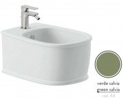 Биде подвесное ArtCeram Atelier 37,5х52,5 см керамика зеленый шалфей ATB001 44;00