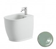 Биде напольное ArtCeram Atelier 37,5х52,5 см керамика светло-зеленый ATB002 35;00