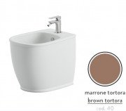 Біде підлогове ArtCeram Atelier 37,5х52,5 см кераміка світло-коричневий ATB002 40;00