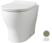 Унітаз підлоговий ArtCeram Ten 4.0 безободковий 36х52 см кераміка зелена шавлія TEV007 44;00