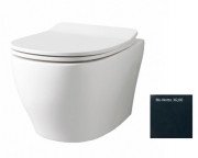 Унітаз підвісний ArtCeram Ten 4.0 безободковий 36х52 см кераміка темно-синій TEV006 36;00