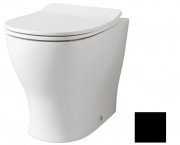 Унітаз для підлоги ArtCeram Ten 4.0 безободковий 36х52 см кераміка чорний матовий TEV007 17;00