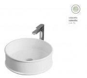 Раковина для ванной ArtCeram Atelier Ø 44 см керамика calacatta ATL001 94;00