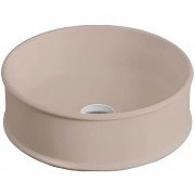 Раковина для ванної кімнати ArtCeram Atelier Ø 44 см кераміка бежевий ATL001 41;00