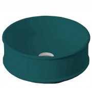 Раковина для ванної кімнати ArtCeram Atelier Ø 44 см кераміка зелений ATL001 43;00