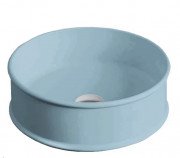 Раковина для ванної ArtCeram Atelier Ø 44 см кераміка блакитний ATL001 32;00