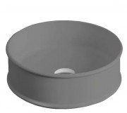 Раковина для ванної ArtCeram Atelier Ø 44 см кераміка сіро-синій ATL001 37;00