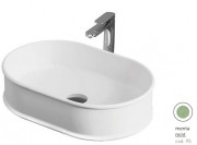 Раковина для ванной ArtCeram Atelier 60х40 см керамика menta ATL002 95;00