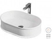 Раковина для ванной ArtCeram Atelier 60х40 см керамика каррара ATL002 47;00