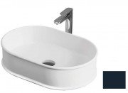 Раковина для ванної ArtCeram Atelier 60х40 см кераміка темно-синій ATL002 36;00