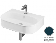 Раковина для ванної ArtCeram Atelier 65х45 см кераміка синьо-зелений ATL003 42;00